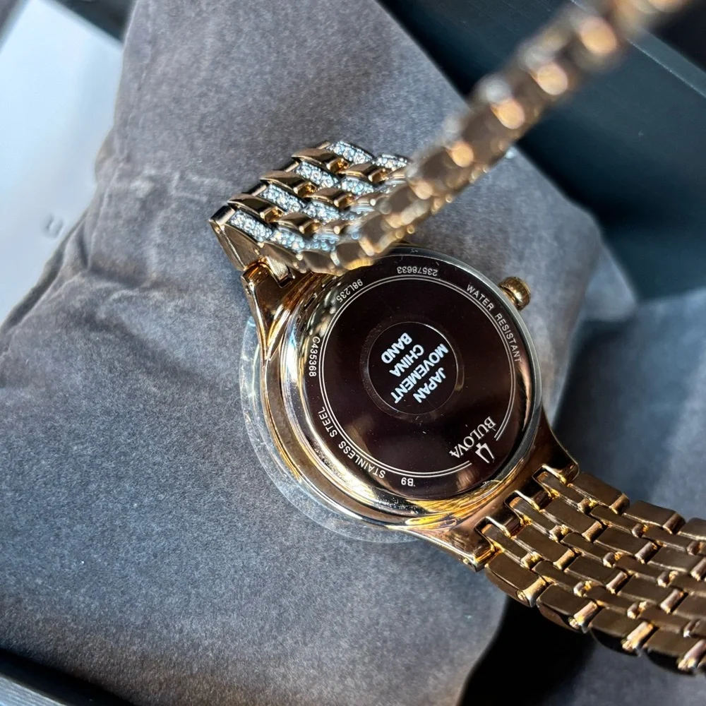Bulova Phantom Women's Rose Gold Watch - Picture 10 of 12
